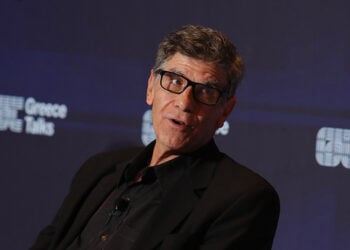 Ο Γιάννης Μπέζος στο συνέδριο «Greece Talks 2025. The Intelligence Age, Travel, Culture and Connection», Παρασκευή 14 Νοεμβρίου 2025 (φωτ.: EUROKINISSI / Σωτήρης Δημητρόπουλος)