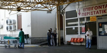 Η είσοδος των ΤΕΠ του Γενικού Κρατικού Νοσοκομείου Αθηνών (φωτ. αρχείου: EUROKINISSI / Μιχάλης Καραγιάννης)