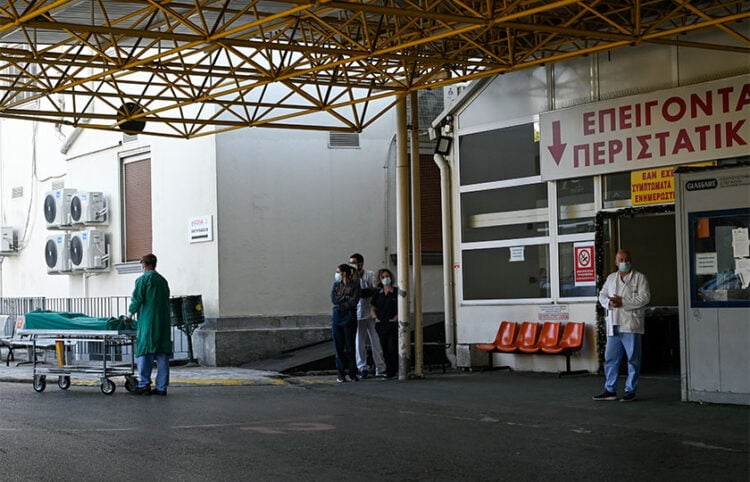 Η είσοδος των ΤΕΠ του Γενικού Κρατικού Νοσοκομείου Αθηνών (φωτ. αρχείου: EUROKINISSI / Μιχάλης Καραγιάννης)