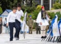 Κατάθεση στεφάνου στο Μνημείου του Άγνωστου Στρατιώτη, για την Ημέρα Εθνικής Μνήμης για τη Γενοκτονία των Ελλήνων της Μικράς Ασίας. Κυριακή 20 Σεπτεμβρίου 2026 (φωτ.: Ομοσπονδία Προσφυγικών Σωματείων Ελλάδος)