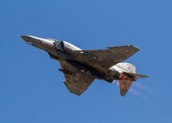 Αεροσκάφος Phantom F-4 (φωτ.: EUROKINISSI / Πέτρος Ανδρικόπουλος)