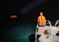 Σκάφος των τουρκικών υπηρεσιών ερευνά τη θαλάσσια περιοχή ανοιχτά της Σηλυβρίας, όπου εντοπίστηκε άδεια σωστική λέμβος του Tuğberk İmamoğlu (φωτ.: X / Denizcilik Genel Müdürlüğü)