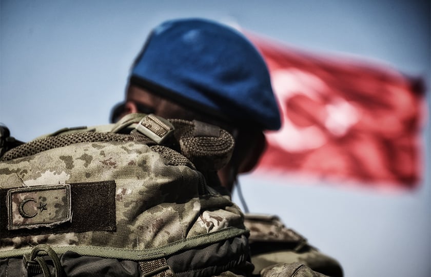 Μέλος των Ειδικών Δυνάμεων της Τουρκίας (φωτ.:  Χ / @tcsavunma)