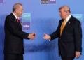Ερντογάν και Τραμπ στη Σύνοδο Κορυφής του ΝΑΤΟ που έγινε στην Άγκυρα στις 8 Ιουλίου 2026 (φωτ.: EPA / Georgi Licovski)