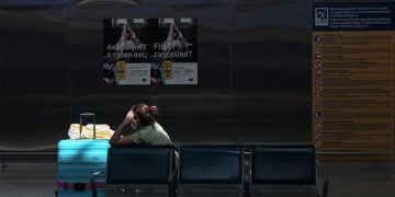Ταξιδιώτισσα στο «Ελ. Βενιζέλος» (φωτ.: EUROKINISSI)