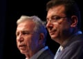 Ο Μανσούρ Γιαβ'ας με τον Εκρέμ Ιμάμογλου το 2023 (φωτ.: EPA / Manuel de Almeida)