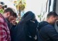 Μεταγωγή από τη ΓΑΔΑ στα δικαστήρια και στον εισαγγελέα των συλληφθέντων που κατηγορούνται για κακουργηματική απάτη σε βάρος του Δημοσίου (φωτ.: Τατιάνα Μπόλαρη /EUROKINISSI)