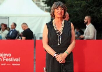 Η Βρετανο-Ιρανή δημοσιογράφος Κριστιάν Αμανπούρ  ανταποκρίτρια του τηλεοπτικού δικτύου CNN (φωτ.: EPA/ FEHIM DEMIR)