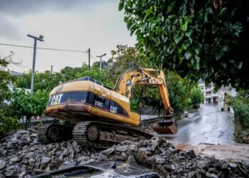 Συνεχίζεται για 3η ημέρα το ισχυρό κύμα κακοκαιρίας που πλήττει το νησί της Κρήτης (φωτ.: Αντώνης Ζουριδάκης/ EUROKINISSI)