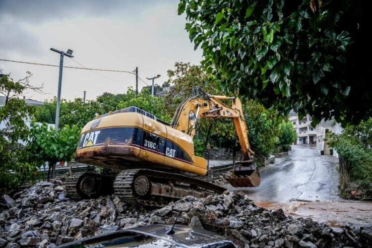 Συνεχίζεται για 3η ημέρα το ισχυρό κύμα κακοκαιρίας που πλήττει το νησί της Κρήτης (φωτ.: Αντώνης Ζουριδάκης/ EUROKINISSI)