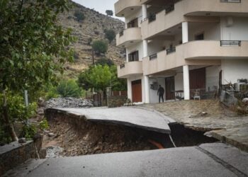 Σοβαρά προβλήματα και εκτεταμένες καταστροφές εξακολουθούν να καταγράφονται στην Κρήτη, μετά το ισχυρό κύμα κακοκαιρίας (φωτ.: Αντώνης Ζουριδάκης/ EUROKINISSI)