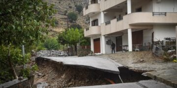 Σοβαρά προβλήματα και εκτεταμένες καταστροφές εξακολουθούν να καταγράφονται στην Κρήτη, μετά το ισχυρό κύμα κακοκαιρίας (φωτ.: Αντώνης Ζουριδάκης/ EUROKINISSI)