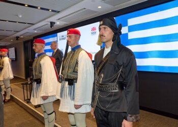 Hellenic Presidentiual Guard (Evzones) Australia Copyright Bourdo Photography
