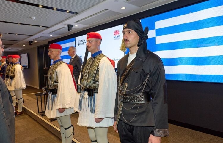 Hellenic Presidentiual Guard (Evzones) Australia Copyright Bourdo Photography