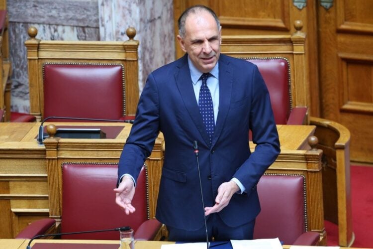 Ο υπουργός Εξωτερικών Γιώργος Γεραπετρίτης (φωτ.: Γιάννης Παναγόπουλος/ EUROKINISSI)