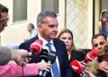 Ο Αναστάσιος Λυκούδης, συνήγορος του Γιώργου Μαζωνάκη (φωτ.: Τατιάνα Μπόλαρη/EUROKINISSI)
