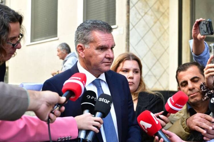 Ο Αναστάσιος Λυκούδης, συνήγορος του Γιώργου Μαζωνάκη (φωτ.: Τατιάνα Μπόλαρη/EUROKINISSI)