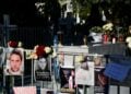 Εικόνα από το Γ' Νεκροταφείο όπου βρίσκεται το μνήμα του τραγουδιστή Γιώργου Μαζωνάκη (φωτ.: Μιχάλης Παπανικολάου/EUROKINISSI)