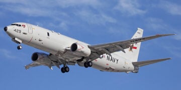 Το αεροσκάφος «P-8 Poseidon» (πηγή: Darren Koch / commons.wikimedia.org)