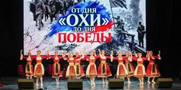 «Από την Ημέρα του ΟΧΙ στην Ημέρα της Νίκης» στο Κρασνοντάρ
(πηγή: Telegram «Έλληνες της Ρωσίας»)