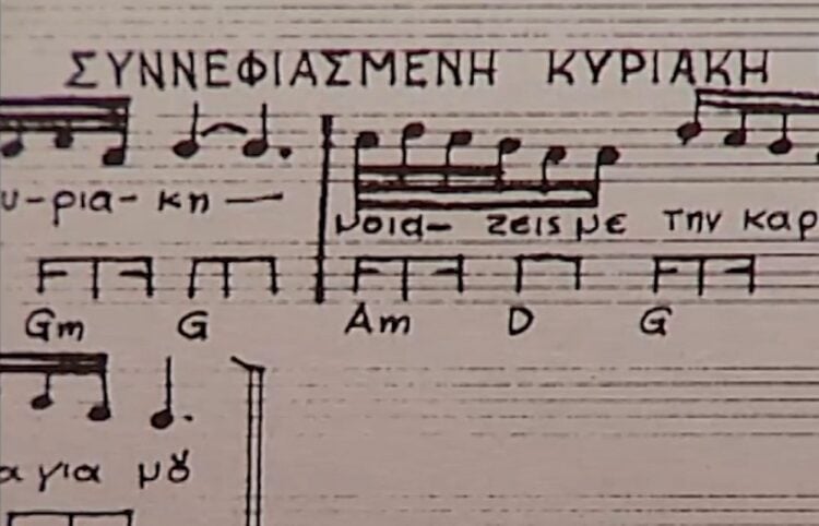 (Φωτ.: Αρχείο ΕΡΤ/Βασίλης Τσιτσάνης–
18 Ιανουαρίου 1984)