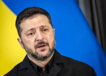 Ο Βολοντίμιρ Ζελένσκι (φωτ.: EPA/REMKO DE WAAL)
