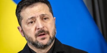 Ο Βολοντίμιρ Ζελένσκι (φωτ.: EPA/REMKO DE WAAL)