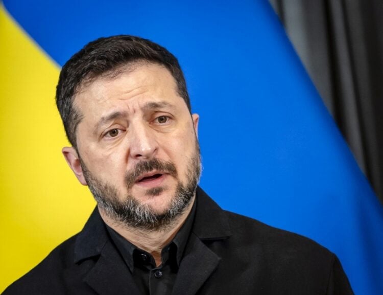 Ο Βολοντίμιρ Ζελένσκι (φωτ.: EPA/REMKO DE WAAL)
