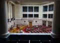 Εικόνα από τη Βουλή όπου συζητήθηκε και ψηφίστηκε το σχέδιο νόμου «Απαγόρευση χρήσης επιγραμμικών υπηρεσιών κοινωνικής δικτύωσης από ανηλίκους» (φωτ.: Γιώργος Κονταρίνης/ EUROKINISSI)