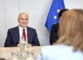 Ο Αμερικανός πρέσβης στην Ευρωπαϊκή Ένωση, Άντριου Φ. Πάζντερ (φωτ.: European Union, 2026 / Claudio Centonze/Άδεια Creative Commons Αναφορά Δημιουργού 4.0 (CC BY 4.0))