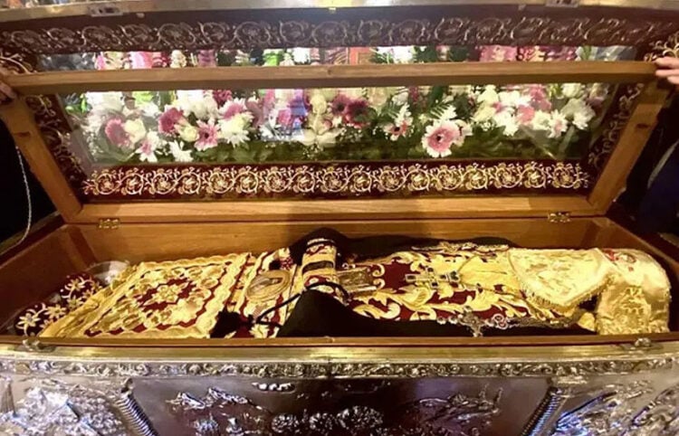 Το σκήνωμα του Αγ. Γεωργίου του Νεαπολίτη (φωτ.: nif.gr)