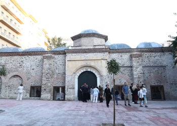 Το τέμενος Χαμζά Μπέη, γνωστό στη Θεσσαλονίκη ως Αλκαζάρ (φωτ.: EUROKINISSI / Σωτήρης Τρυψάνης)
