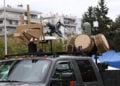Το Όχημα Διοίκησης και Ελέγχου Drone Dome στη στρατιωτική παρέλαση της Θεσσαλονίκης. Τετάρτη 28 Οκτωβρίου 2026 (φωτ.: ΜΟΤΙΟΝΤΕΑΜ / Βασίλης Βερβερίδης)