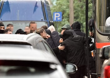 Απολογία κατηγορουμένων για την υπόθεση φοροδιαφυγής που συνδέεται με την αλυσίδα αρτοποιείων «Χωριάτικο», στα δικαστήρια της Ευελπίδων, στις 29 Οκτωβρίου 2026 (φωτ.: EUROKINISSI / Μιχάλης Καραγιάννης)