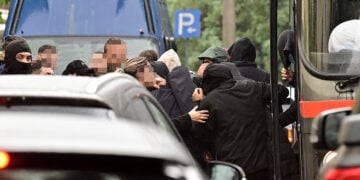 Απολογία κατηγορουμένων για την υπόθεση φοροδιαφυγής που συνδέεται με την αλυσίδα αρτοποιείων «Χωριάτικο», στα δικαστήρια της Ευελπίδων, στις 29 Οκτωβρίου 2026 (φωτ.: EUROKINISSI / Μιχάλης Καραγιάννης)