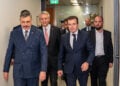 Ο Μιχάλης Χρυσοχοΐδης συναντήθηκε με τον Τούρκο υπουργό Εσωτερικών Μουσταφά Τσιφτσί, στο υπουργείο Προστασίας του Πολίτη. Πέμπτη 8 Οκτωβρίου 2026 (φωτ.: Υπουργείο Προστασίας του Πολίτη)