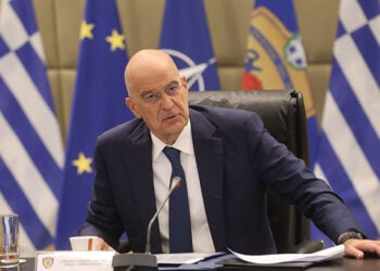 Παρουσίαση από τον Νίκο Δένδια της νέας δομής των Ενόπλων Δυνάμεων. Τρίτη 20 Οκτωβρίου 2026   (φωτ.: EUROKINISSI / Γιάννης Παναγόπουλος)