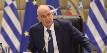 Παρουσίαση από τον Νίκο Δένδια της νέας δομής των Ενόπλων Δυνάμεων. Τρίτη 20 Οκτωβρίου 2026 (φωτ.: EUROKINISSI / Γιάννης Παναγόπουλος)