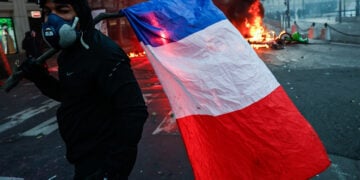 Από τα επεισόδια του Σαββάτου 17/10/26 (φωτ.: EPA / Mohammed Badra)
