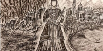 Το έργο «Η μελωδία της μνήμης» (1ο ΓΕΛ Ωραιοκάστρου) κοσμεί την αφίσα του 3ου μαθητικού διαγωνισμού «Μικρά Ασία - Πόντος: Ενθυμήματα», για το σχολικό έτος 2026-2027 (πηγή: Υπουργείο Παιδείας)