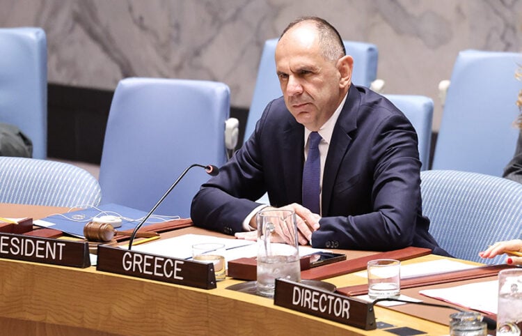 (Φωτ.: EUROKINISSI / Υπουργείο Εξωτερικών / Μάριος Αϋφαντής)
