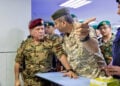 Ο βασιλιάς Αμπντάλα Β' κατά την επίσκεψή του στους τραυματίες της επίθεσης στο Καράκ, στις 23 Οκτωβρίου 2026 (φωτ.: X / RHCJO)