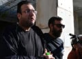 Μεταγωγή του Φίλιππου Καμπούρη από τη ΓΑΔΑ στα δικαστήρια και στον εισαγγελέα. Τετάρτη 7 Οκτωβρίου 2026 (φωτ.: EUROKINISSI / Μιχάλης Παπανικολάου)