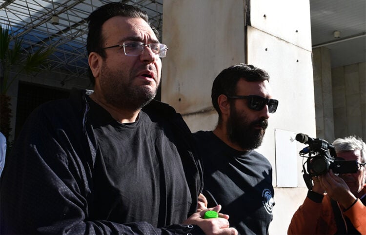Μεταγωγή του Φίλιππου Καμπούρη από τη ΓΑΔΑ στα δικαστήρια και στον εισαγγελέα. Τετάρτη 7 Οκτωβρίου 2026 (φωτ.: EUROKINISSI / Μιχάλης Παπανικολάου)