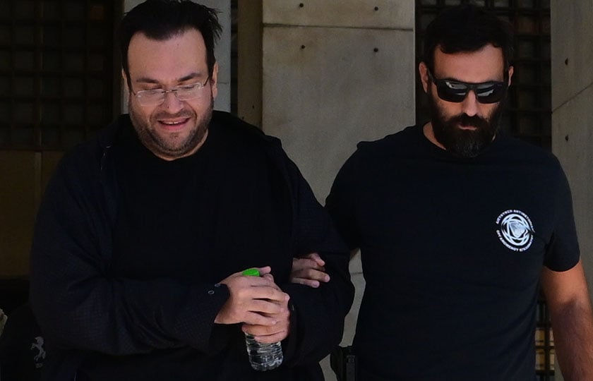 Μεταγωγή του Φίλιππου Καμπούρη από τη ΓΑΔΑ στα δικαστήρια και στον εισαγγελέα. Τετάρτη 7 Οκτωβρίου 2026 (φωτ.: EUROKINISSI / Μιχάλης Παπανικολάου)