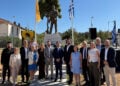 Στον ανδριάντα του Νίκου Καπετανίδη, στο Μητροπολιτικό Πάρκο Παύλου Μελά, στη Σταυρούπολη Θεσσαλονίκης. Κυριακή 4 Οκτωβρίου 2026 (φωτ.: Δήμος Παύλου Μελά)