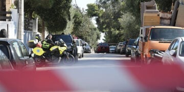 Εντοπισμός ύποπτου αντικειμένου σε πάρκο επί της οδού Χριστοφόρου Περραιβού στο Χαϊδάρι. Τρίτη 20 Οκτωβρίου 2026 (φωτ.: EUROKINISSI / Δανάη Δαυλοπούλου)