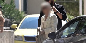 Η γιατρός του Γιώργου Μαζωνάκη στα δικαστήρια 
της Ευελπίδων. Δευτέρα 14 Σεπτεμβρίου 2026  (φωτ.: EUROKINISSI / Μιχάλης Καραγιάννης)