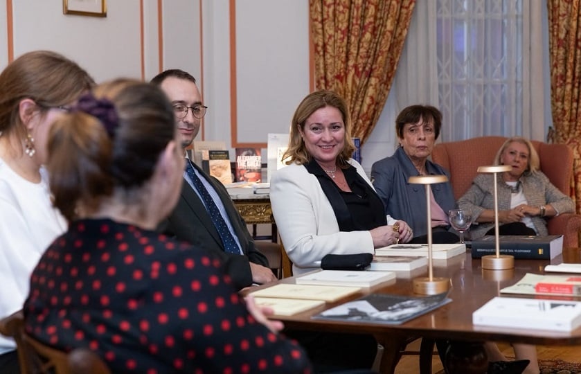 Επίσκεψη της Γενικής Γραμματέως Απόδημου Ελληνισμού και Δημόσιας Διπλωματίας, Μάιρας Μυρογιάννη, στο  Λονδίνο.