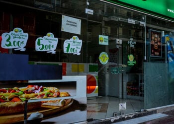 Κατάστημα της Pizza Fan, Πέμπτη 22 Οκτωβρίου 2026  (φωτ.: EUROKINISSI / Τατιάνα Μπόλαρη)